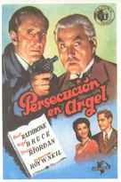 Pursuit to Algiers - Spanish Movie Poster (xs thumbnail)