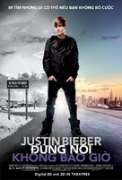 Justin Bieber: Never Say Never - Vietnamese Movie Poster (xs thumbnail)