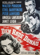 The Red Danube - Danish Movie Poster (xs thumbnail)