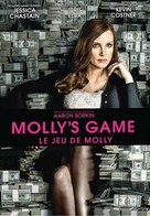 Molly&#039;s Game - French Movie Cover (xs thumbnail)