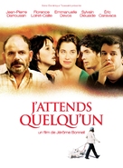 J&#039;attends quelqu&#039;un - French Movie Poster (xs thumbnail)