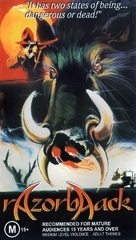 Razorback - Australian VHS movie cover (xs thumbnail)