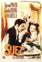 Suez - Italian Movie Poster (xs thumbnail)