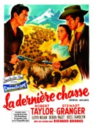 The Last Hunt - French Movie Poster (xs thumbnail)