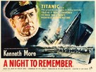 A Night to Remember - British Movie Poster (xs thumbnail)