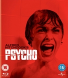 Psycho - British Blu-Ray movie cover (xs thumbnail)