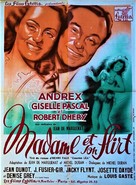 Madame et son flirt - French Movie Poster (xs thumbnail)