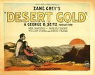 Desert Gold - Movie Poster (xs thumbnail)