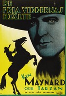 Honor of the Range - Swedish Movie Poster (xs thumbnail)