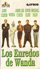 A Fish Called Wanda - Argentinian VHS movie cover (xs thumbnail)