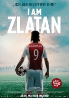 I Am Zlatan - German Movie Poster (xs thumbnail)