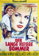 The Long, Hot Summer - German Movie Poster (xs thumbnail)