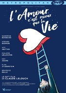 L&#039;amour c&#039;est mieux que la vie - French DVD movie cover (xs thumbnail)