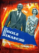 Un dr&ocirc;le de dimanche - French Movie Poster (xs thumbnail)