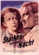 St&auml;rker als die Nacht - German Movie Poster (xs thumbnail)