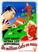 Mr. Blandings Builds His Dream House - French Movie Poster (xs thumbnail)