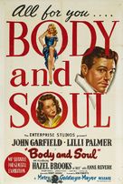 Body and Soul - Australian Movie Poster (xs thumbnail)
