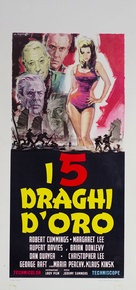 Five Golden Dragons - Italian Movie Poster (xs thumbnail)
