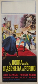 Lady in the Iron Mask - Italian Movie Poster (xs thumbnail)