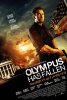 Olympus Has Fallen - Danish Movie Poster (xs thumbnail)