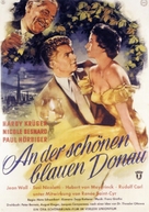 An der sch&ouml;nen blauen Donau - German Movie Poster (xs thumbnail)