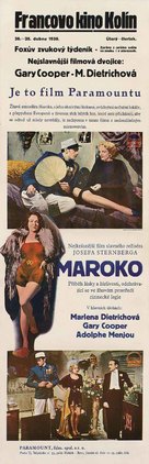 Morocco - Czech Movie Poster (xs thumbnail)