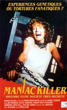 Maniac Killer - French VHS movie cover (xs thumbnail)