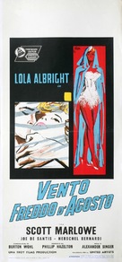 A Cold Wind in August - Italian Movie Poster (xs thumbnail)
