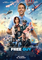 Free Guy - Norwegian Movie Poster (xs thumbnail)