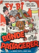 Blinde Passagiere - Danish Movie Poster (xs thumbnail)