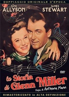 The Glenn Miller Story - Italian DVD movie cover (xs thumbnail)