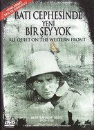All Quiet on the Western Front - Turkish Movie Cover (xs thumbnail)
