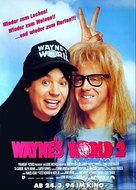 Wayne&#039;s World 2 - German Movie Poster (xs thumbnail)