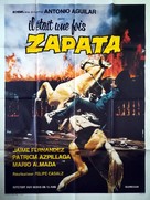 Emiliano Zapata - French Movie Poster (xs thumbnail)