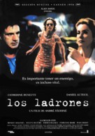 Les voleurs - Spanish Movie Poster (xs thumbnail)