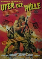 To the Shores of Hell - German Movie Poster (xs thumbnail)