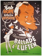 The Iron Petticoat - Danish Movie Poster (xs thumbnail)