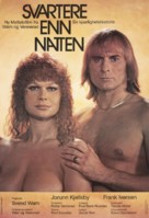 Svartere enn natten - Norwegian Movie Poster (xs thumbnail)