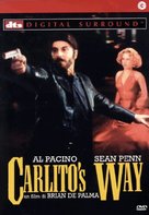 Carlito&#039;s Way - Italian DVD movie cover (xs thumbnail)