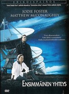 Contact - Finnish DVD movie cover (xs thumbnail)