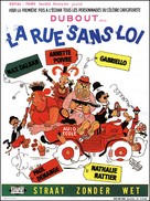 La rue sans loi - Belgian Movie Poster (xs thumbnail)