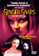 Ginger Snaps - Finnish DVD movie cover (xs thumbnail)