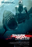 Shark Night 3D - Turkish Movie Poster (xs thumbnail)