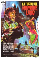 La furia del Hombre Lobo - Spanish Movie Poster (xs thumbnail)