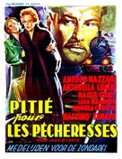 Piet&agrave; per chi cade - Belgian Movie Poster (xs thumbnail)