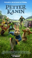 Peter Rabbit - Norwegian Movie Poster (xs thumbnail)