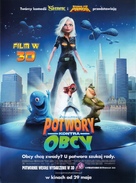 Monsters vs. Aliens - Polish Movie Poster (xs thumbnail)