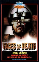 Faces Of Death - French VHS movie cover (xs thumbnail)