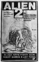 Alien 2 - Sulla terra - Danish Movie Poster (xs thumbnail)