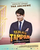 Terlalu Tampan - Indonesian Movie Poster (xs thumbnail)